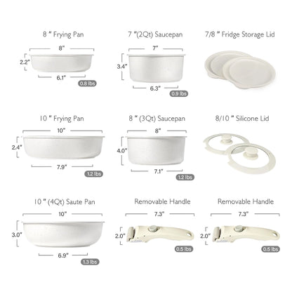 Detachable Ceramic Set